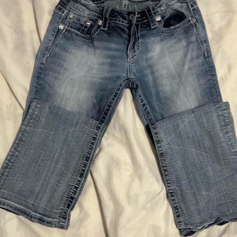 Miss Me Light Blue Flare Jeans